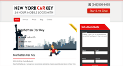 Desktop Screenshot of newyorkcarkey.com